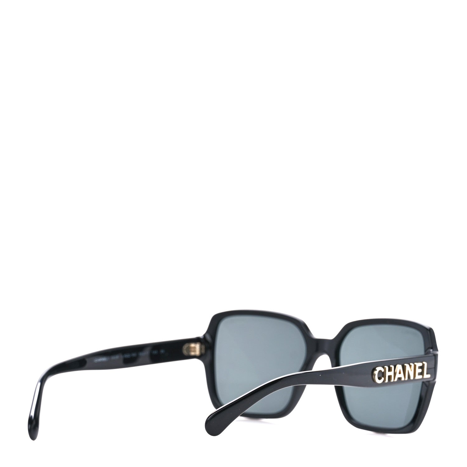 Chanel Acetate Square Sunglasses 5408-A Black 4 of 11
