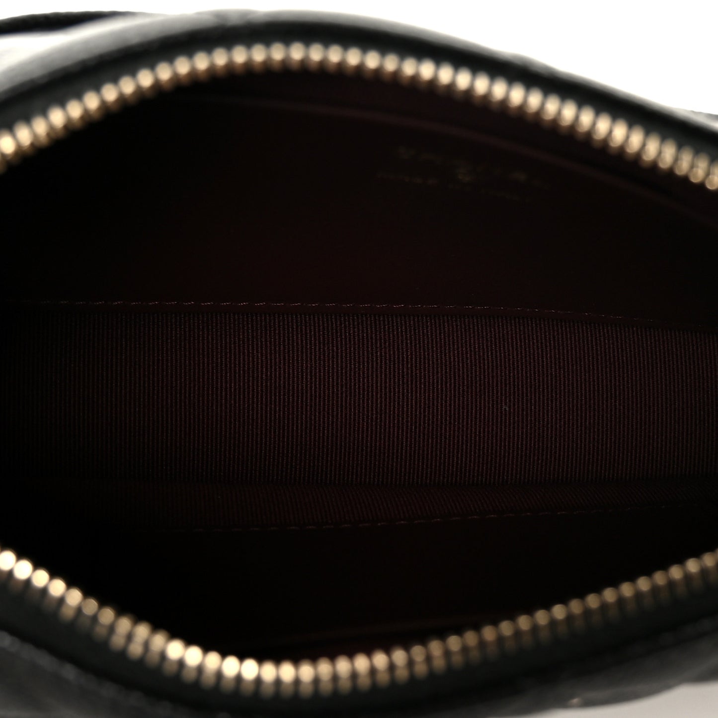 Caviar Quilted Purse With Chain Black
