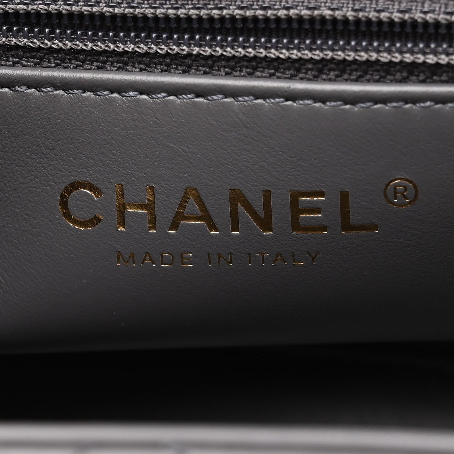 Shiny Aged Calfskin Quilted Nano Kelly Shopper Grey