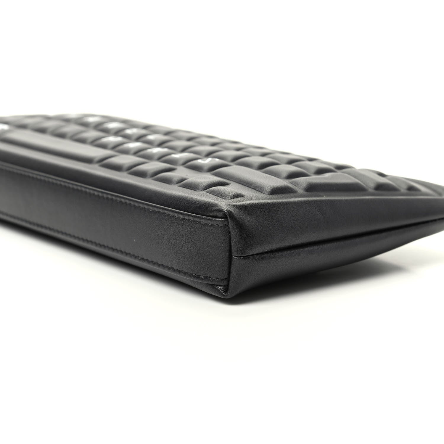 Chanel Metallic Calfskin Keyboard Pouch Black 7 of 10
