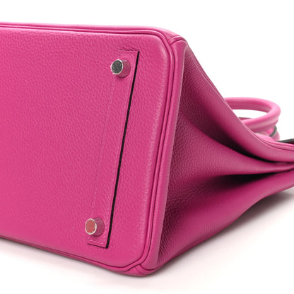 Hermes Togo Birkin 30 Rose Pourpre 10 of 10