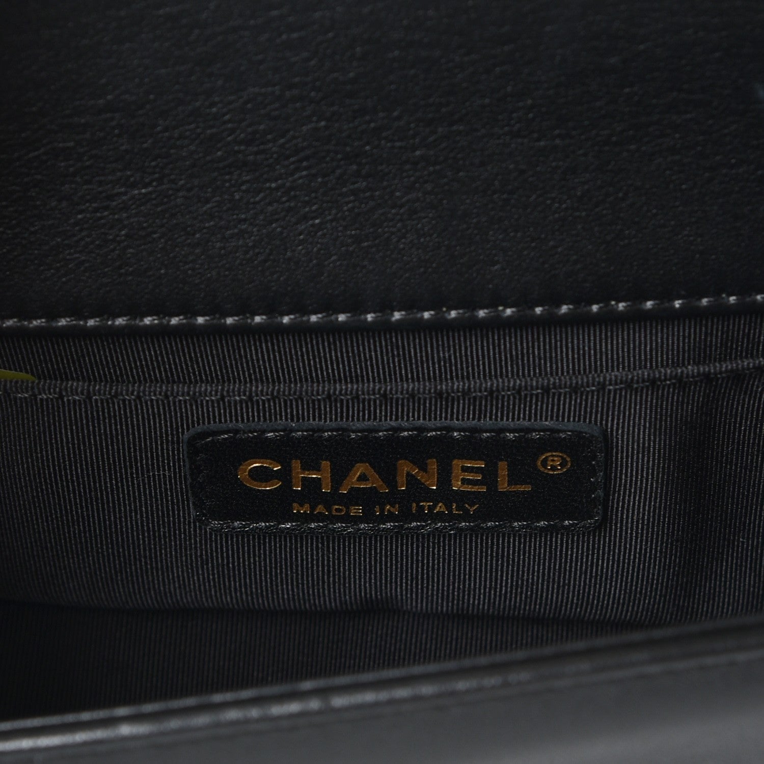 Chanel Lambskin Quilted Small Boy Flap Black 6 of 8