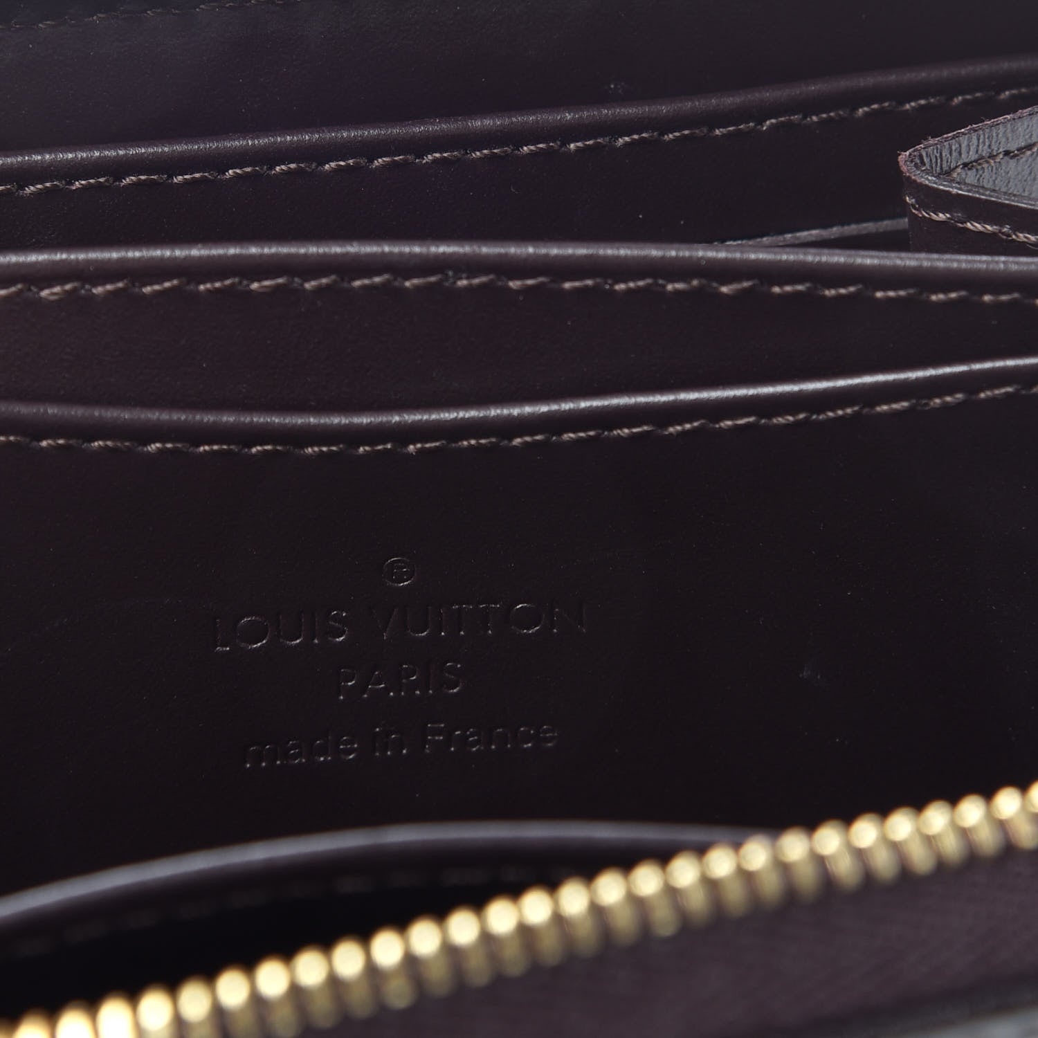 Louis Vuitton Vernis Zippy Coin Purse Wallet Amarante 6 of 7
