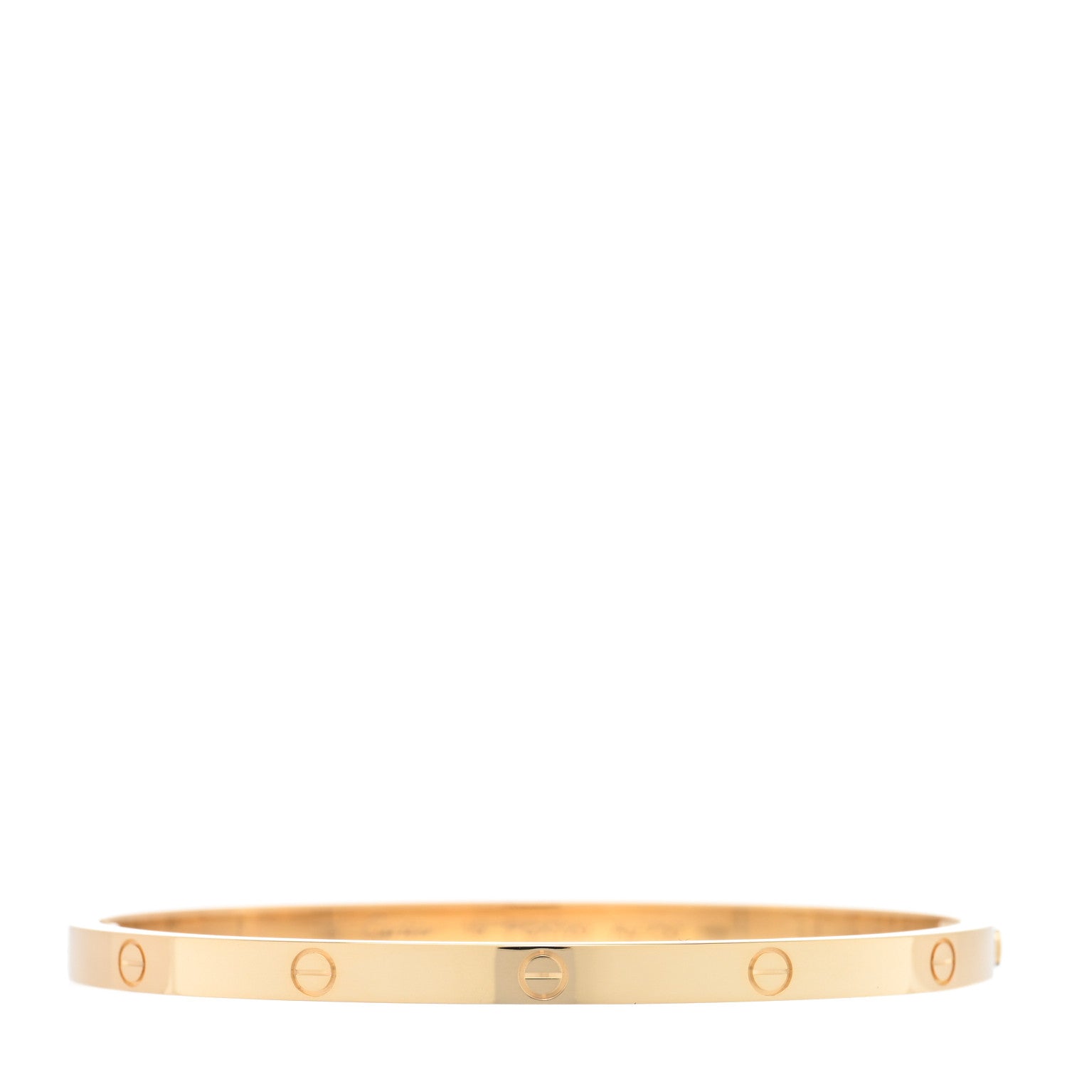 Cartier 18K Yellow Gold Small LOVE Bracelet 16 1 of 7