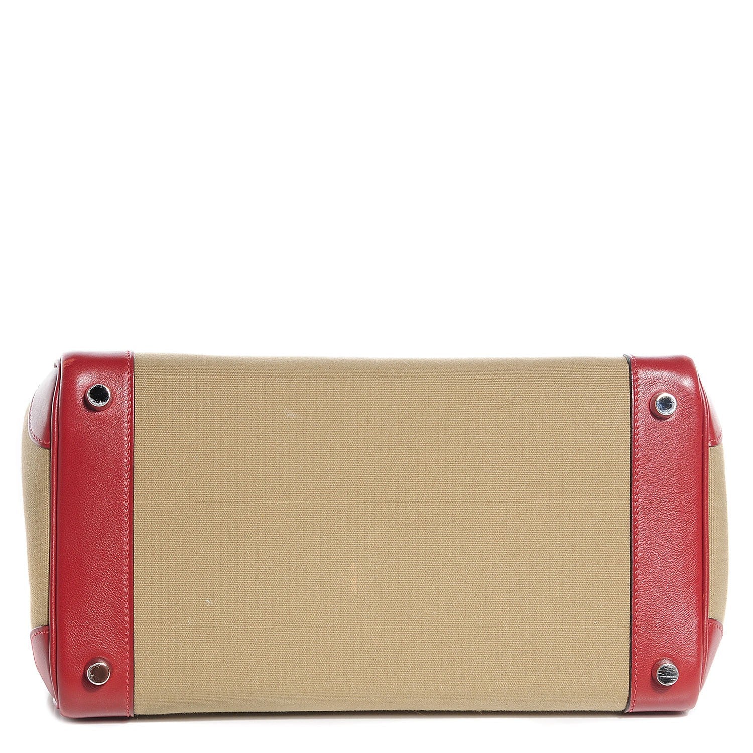 Hermes Toile Swift Birkin 30 Rouge H 20 of 24