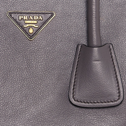Prada Glace Calf Twin Pocket Tote Argilla 9 of 10
