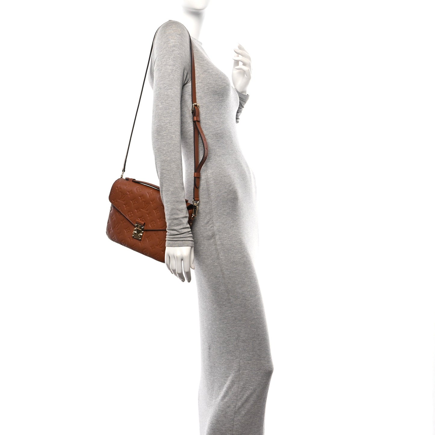 Empreinte Pochette Metis Cognac