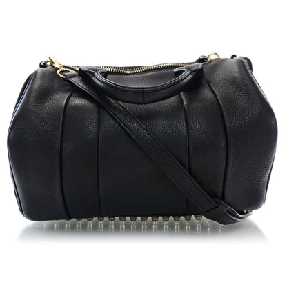Alexander Wang Leather Rocco w Light Gold Hardware Black 3 of 6