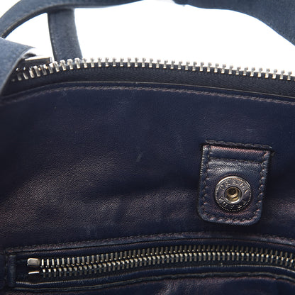 Prada Suede Scamosciato Twin Pocket Tote Oltremare 13 of 21