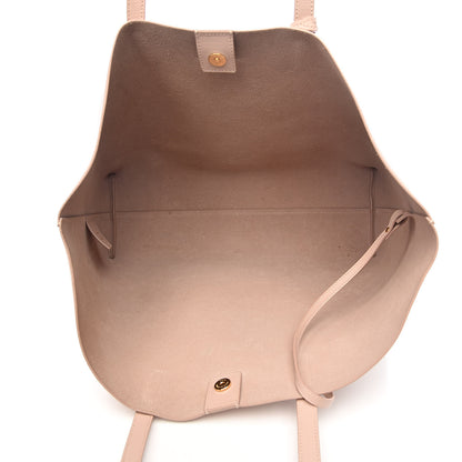 Saint Laurent Calfskin Large Shopping Tote Pale Blush 6 of 13