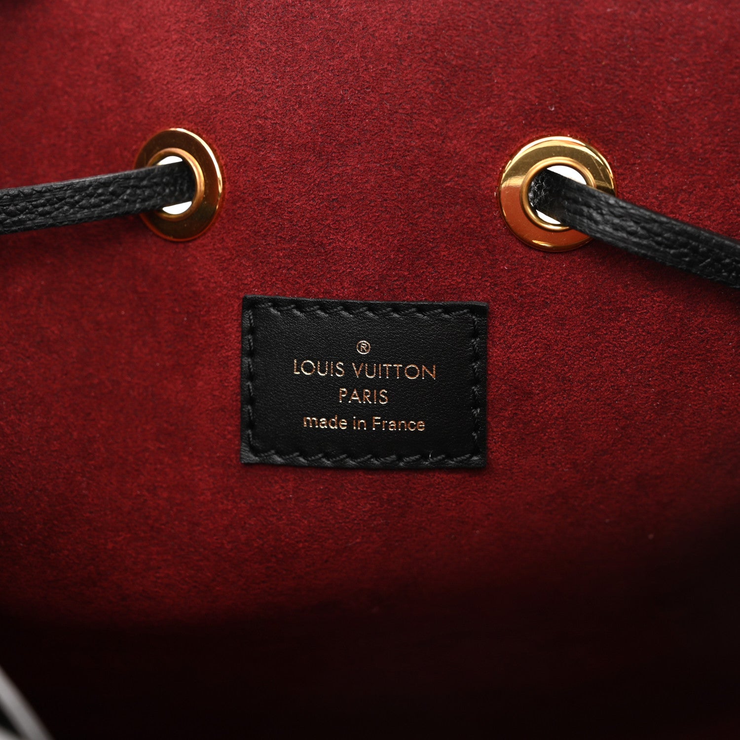 Louis Vuitton Empreinte Monogram Giant Neonoe MM Black Beige 8 of 13