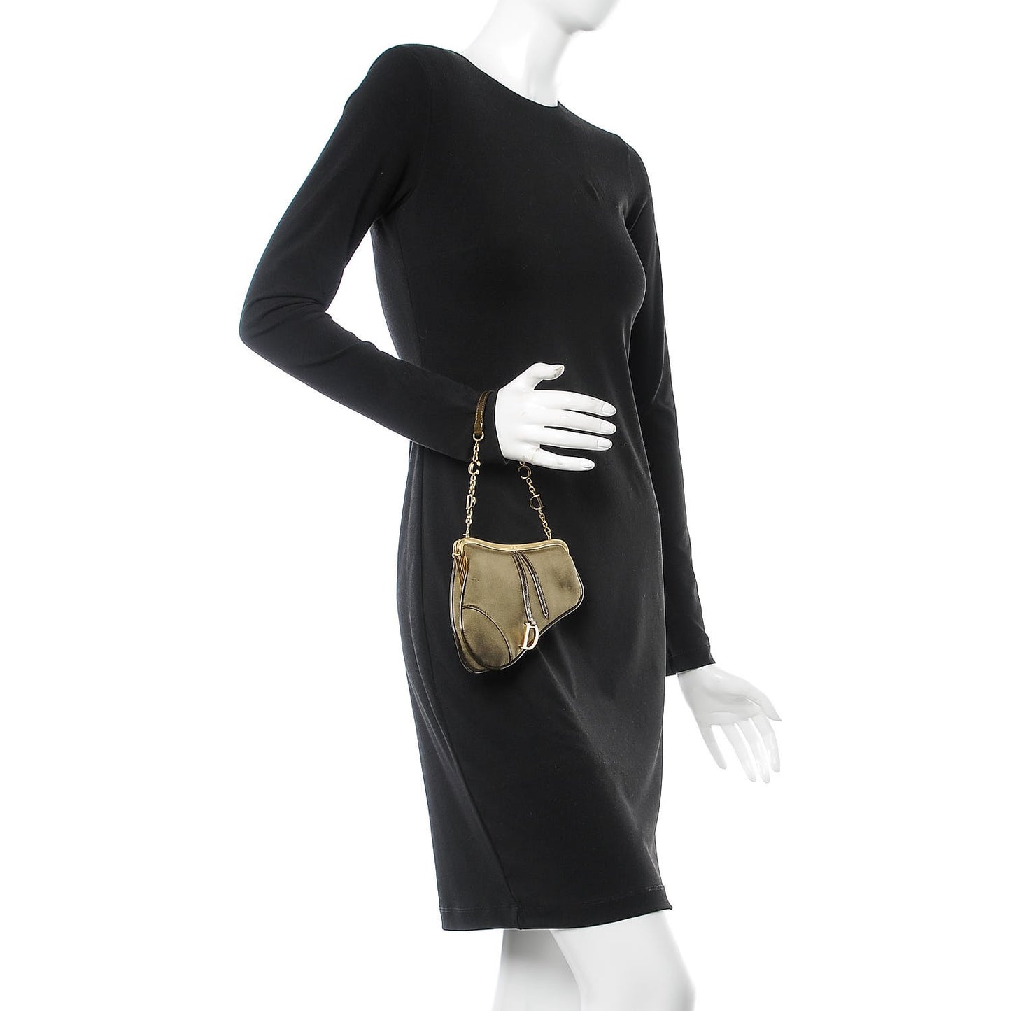 Nylon Mini Saddle Bag Kaki