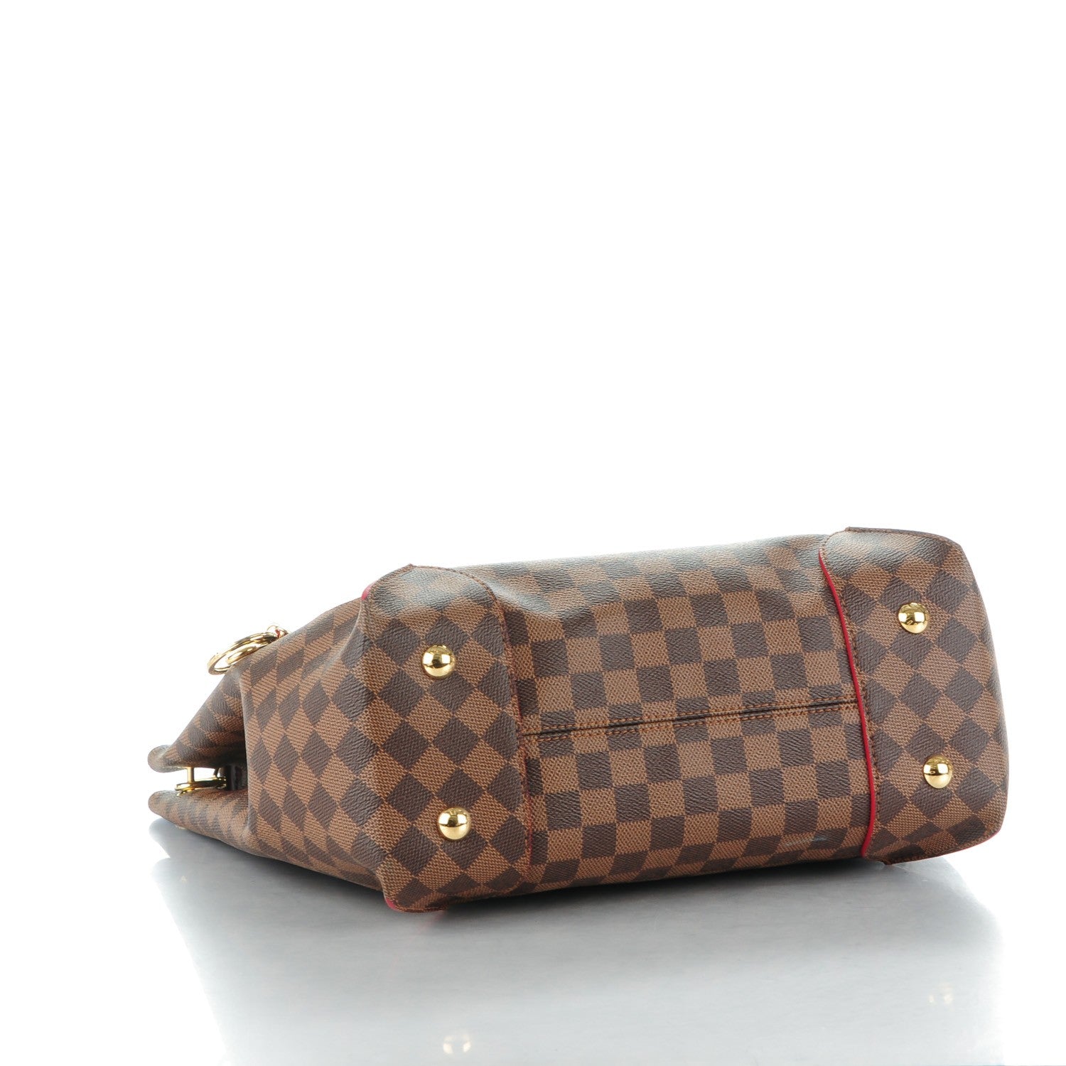 Louis Vuitton Damier Ebene Caissa Hobo Cherry 4 of 7