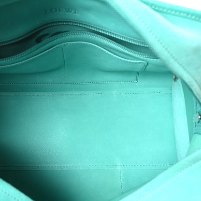 Loewe Suede Calfskin Amazona 28 Turquoise 5 of 9