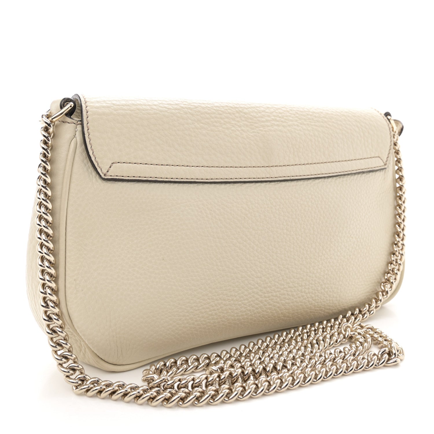 Gucci Cellarius Calfskin Medium Soho Flap Crossbody Ivoire 2 of 12