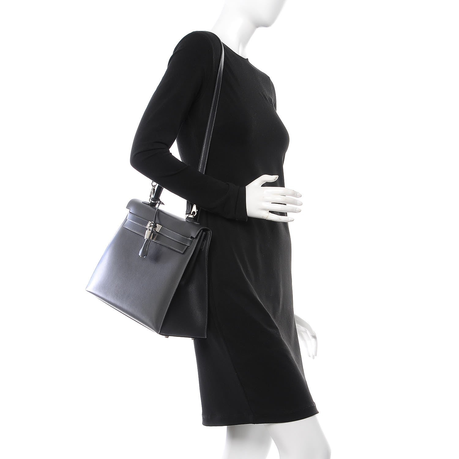 Hermes Box Kelly Sellier 35 Graphite 2 of 45