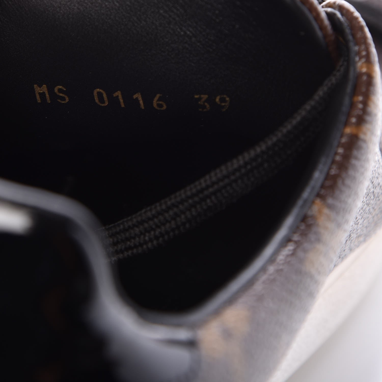 Louis Vuitton Patent Monogram Frontrow Sneakers 39 11 of 12