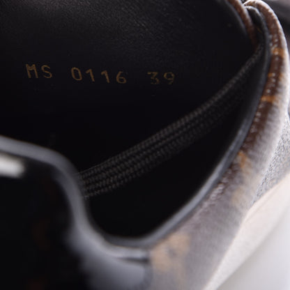 Louis Vuitton Patent Monogram Frontrow Sneakers 39 11 of 12