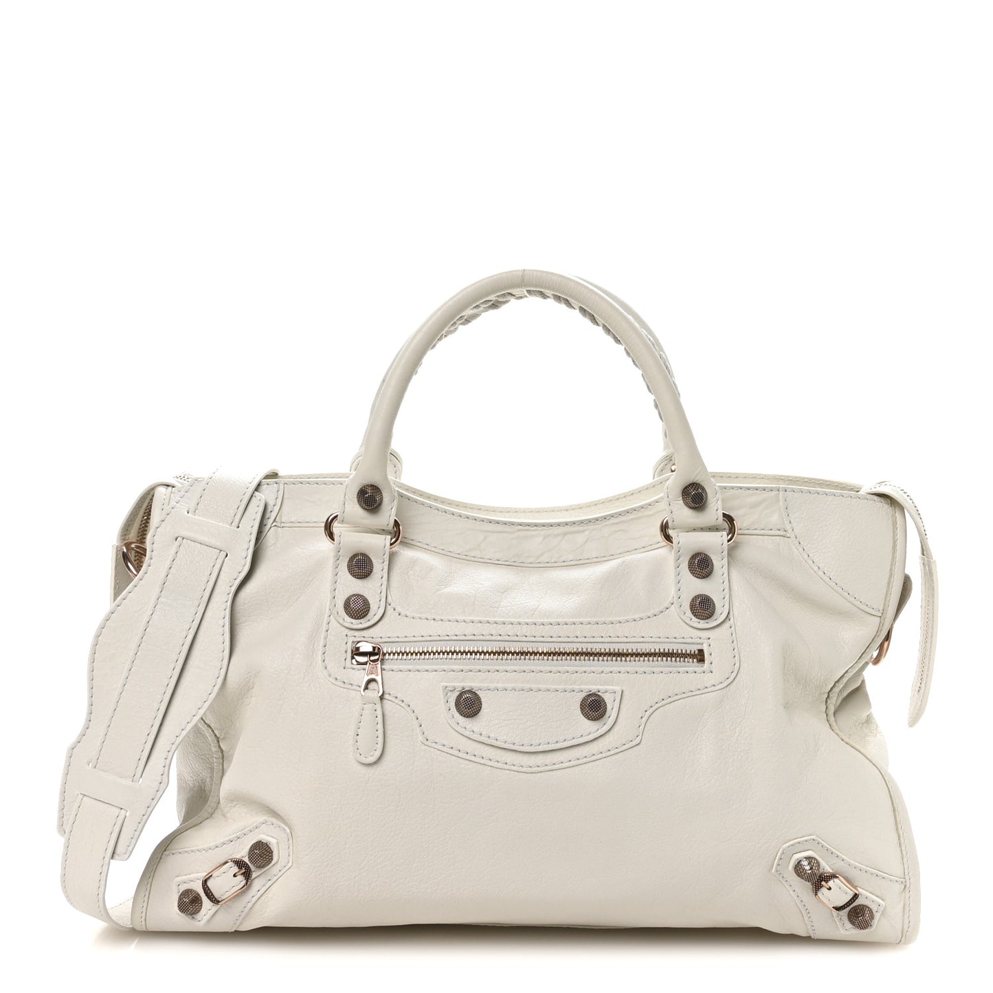 Agneau Giant 12 Rose Gold Hardware City White Light