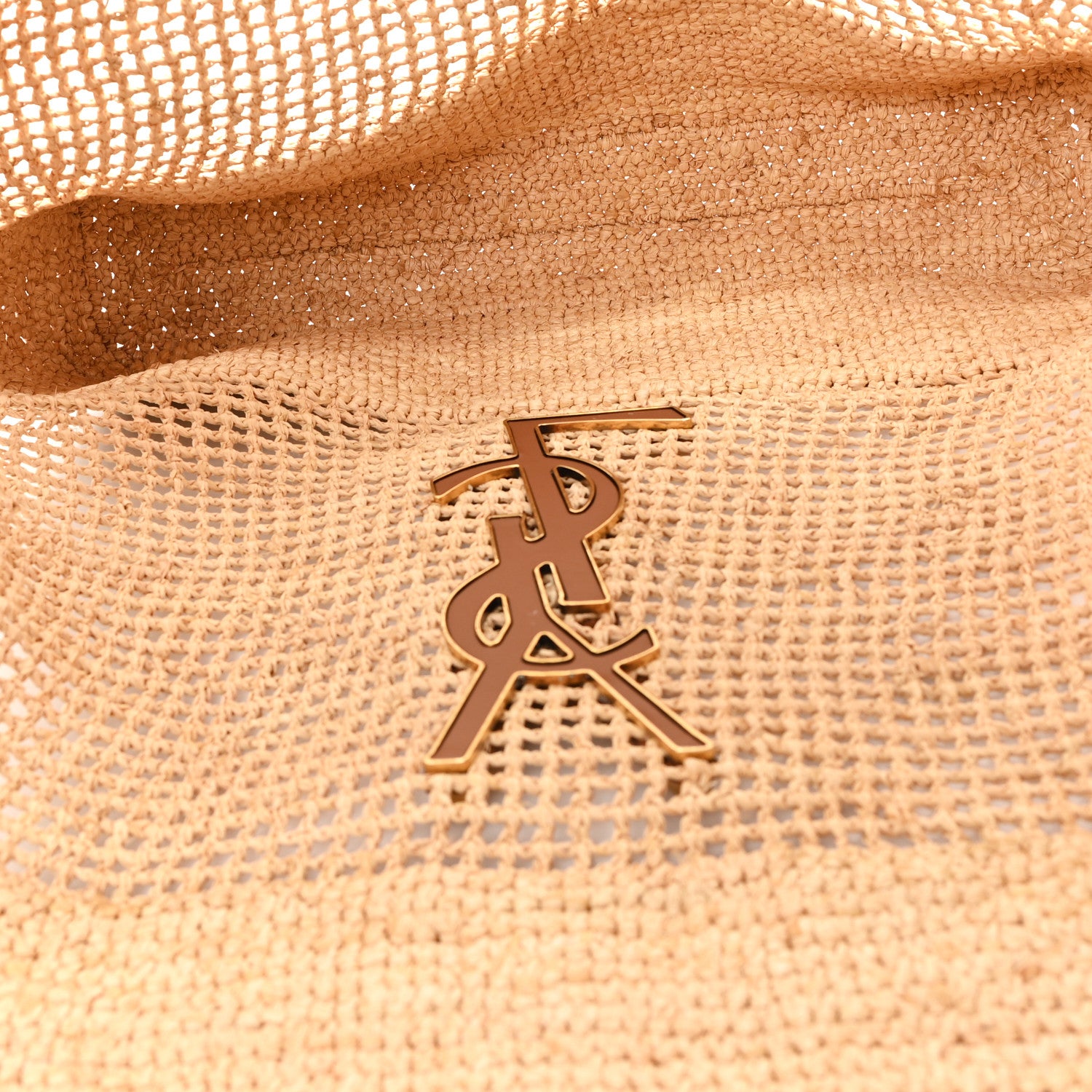 Saint Laurent Raffia Icare Shopping Tote Natural 5 of 11