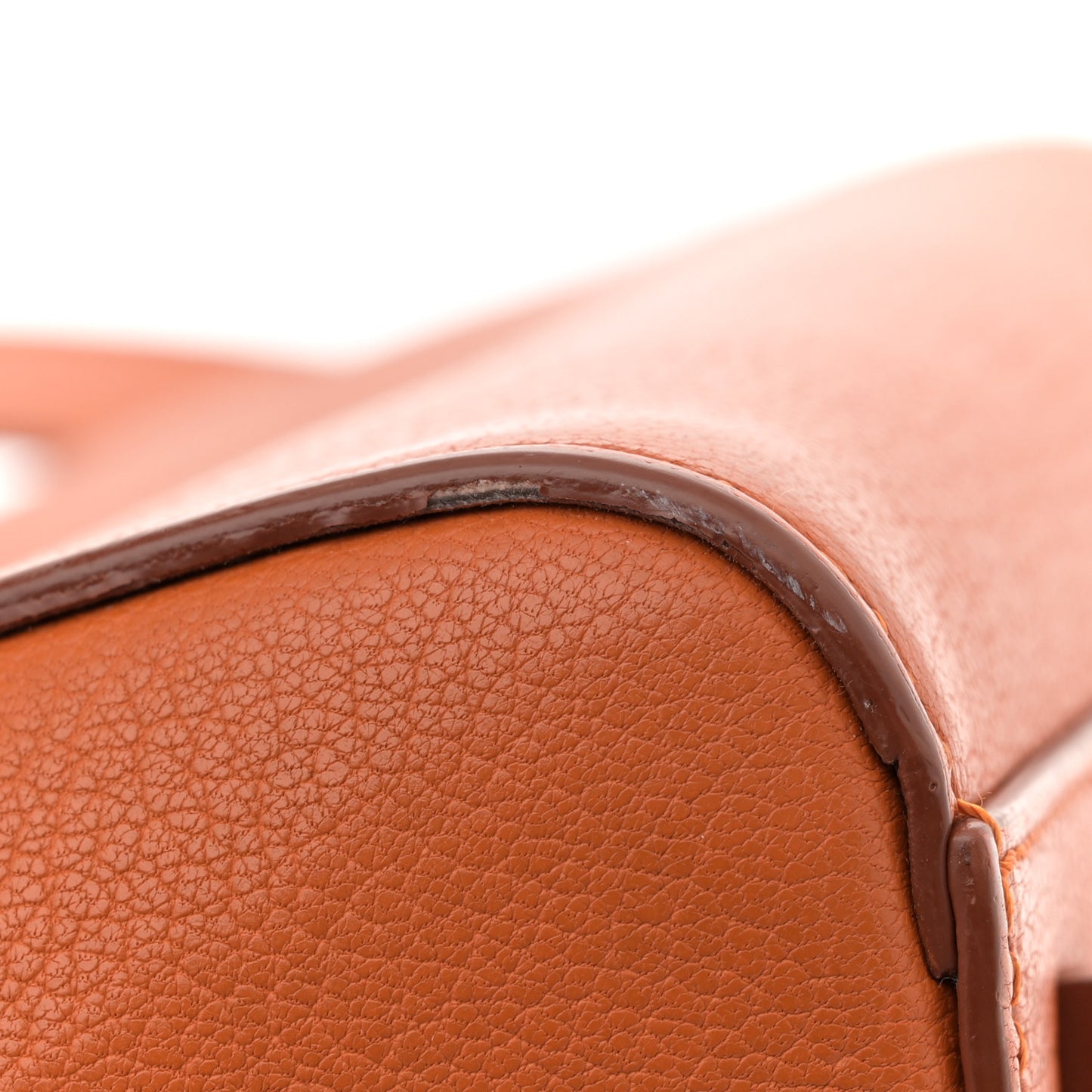 Sugar Goatskin Mini Antigona Rust