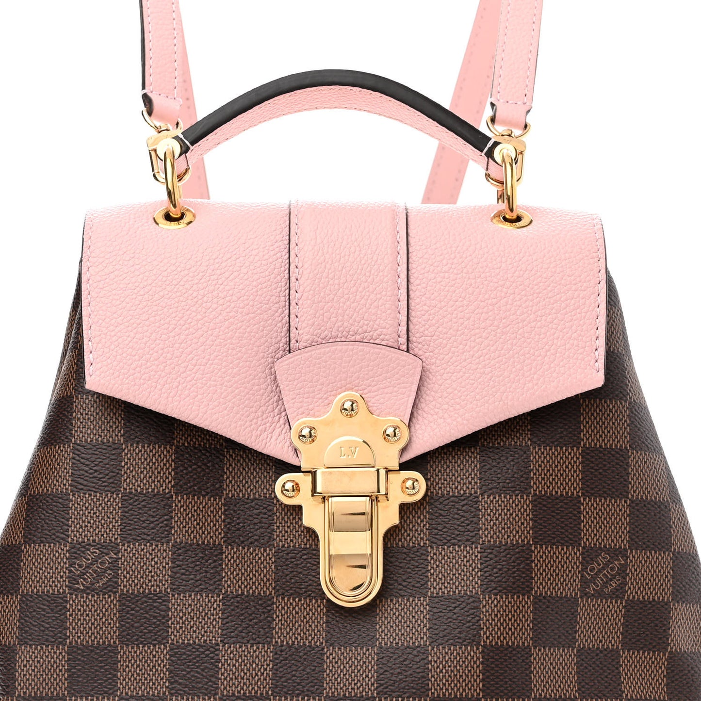 Damier Ebene Clapton Backpack Magnolia
