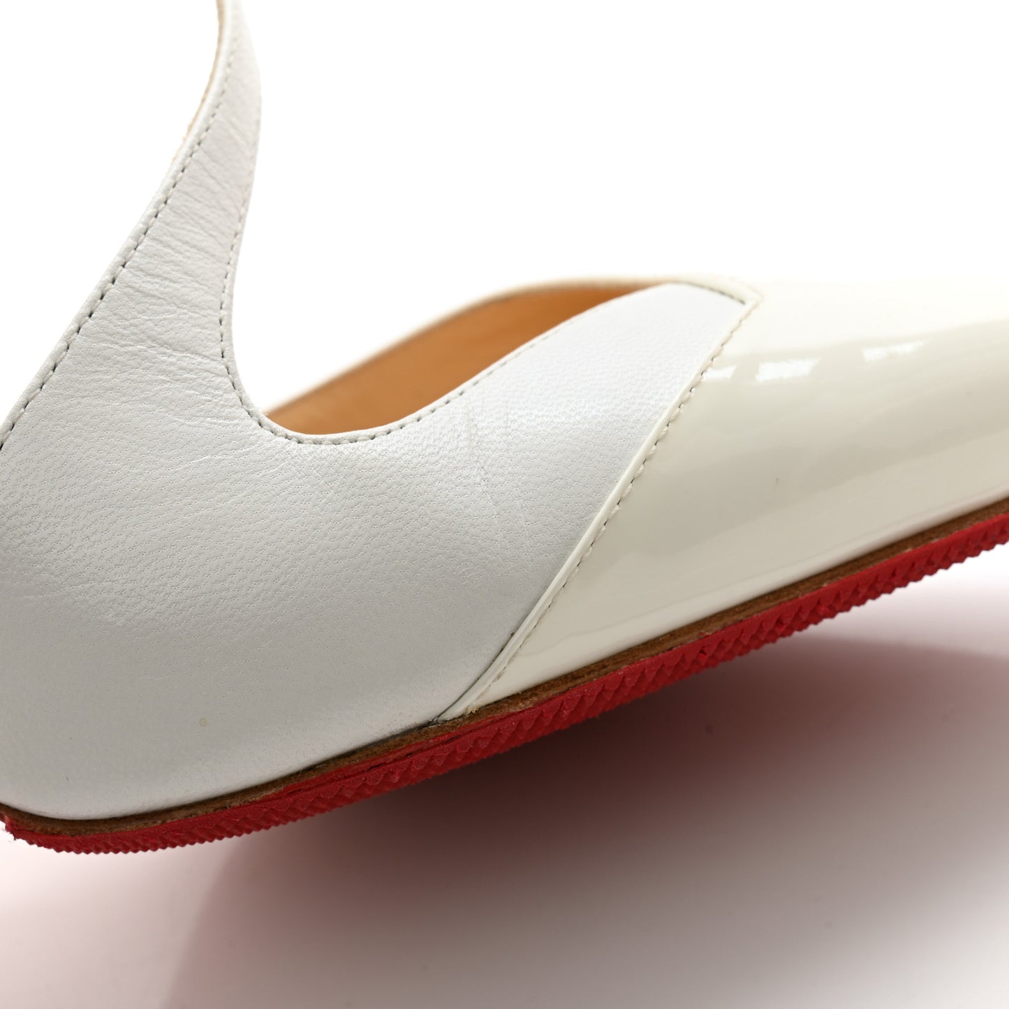 Patent Kid Round And Square 100 Pumps 38 Bianco