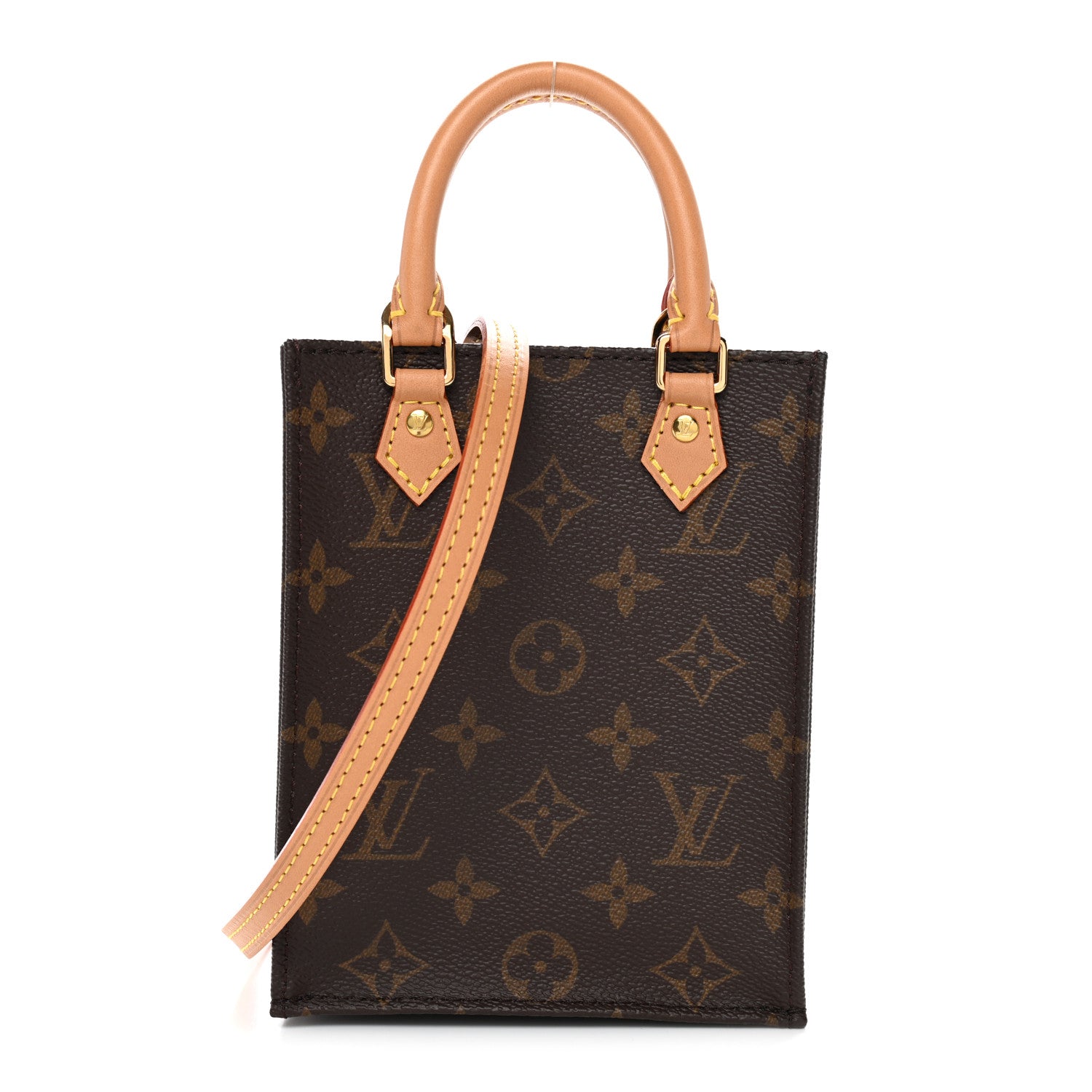 Louis Vuitton Monogram Petit Sac Plat 1 of 9