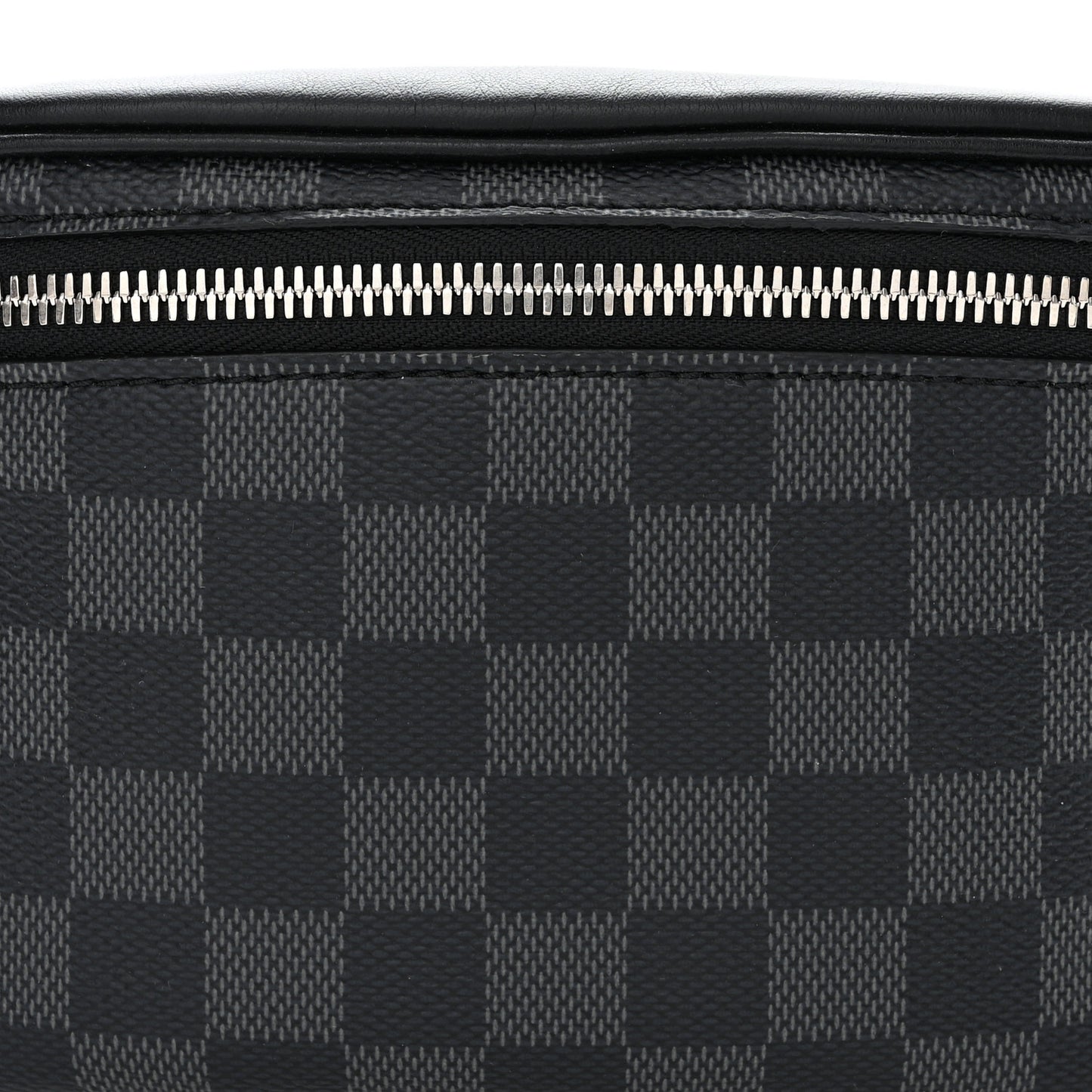 LOUIS VUITTON Damier Graphite Campus Bumbag Black