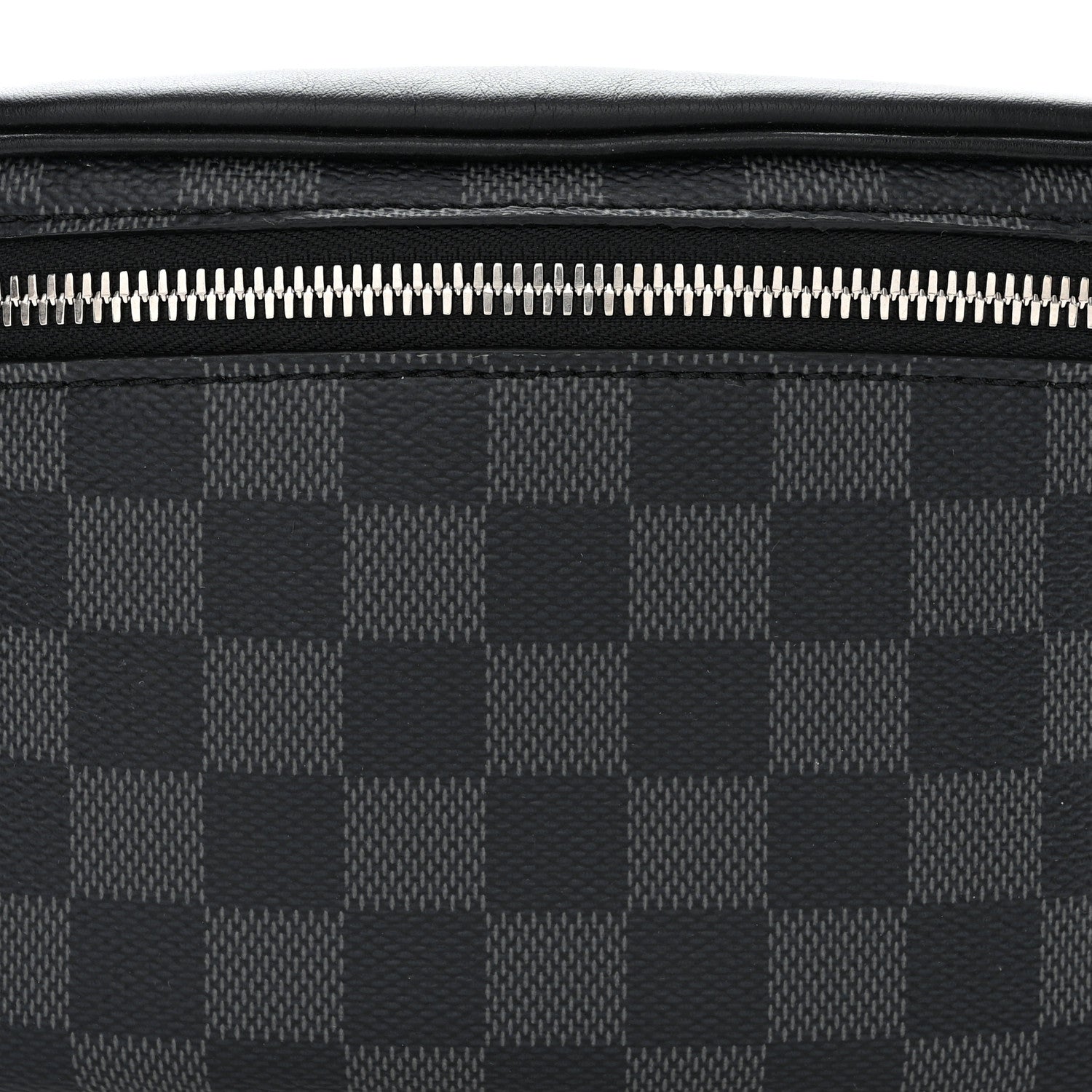 Louis Vuitton LOUIS VUITTON Damier Graphite Campus Bumbag Black 7 of 9