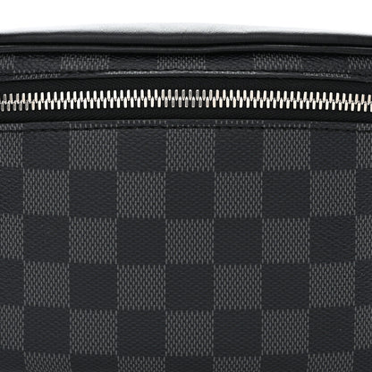 Louis Vuitton LOUIS VUITTON Damier Graphite Campus Bumbag Black 7 of 9