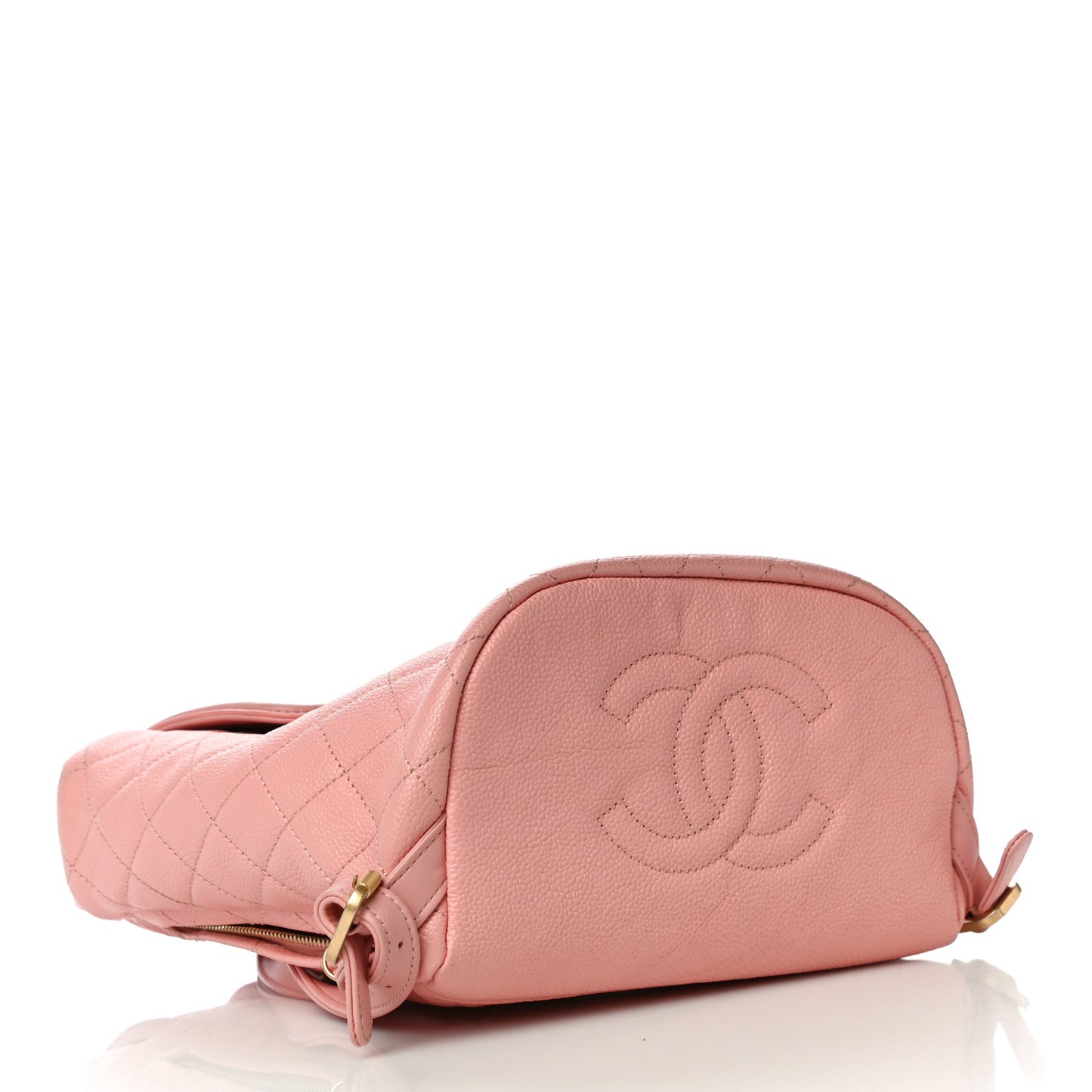 Caviar Quilted Filigree Backpack Pink