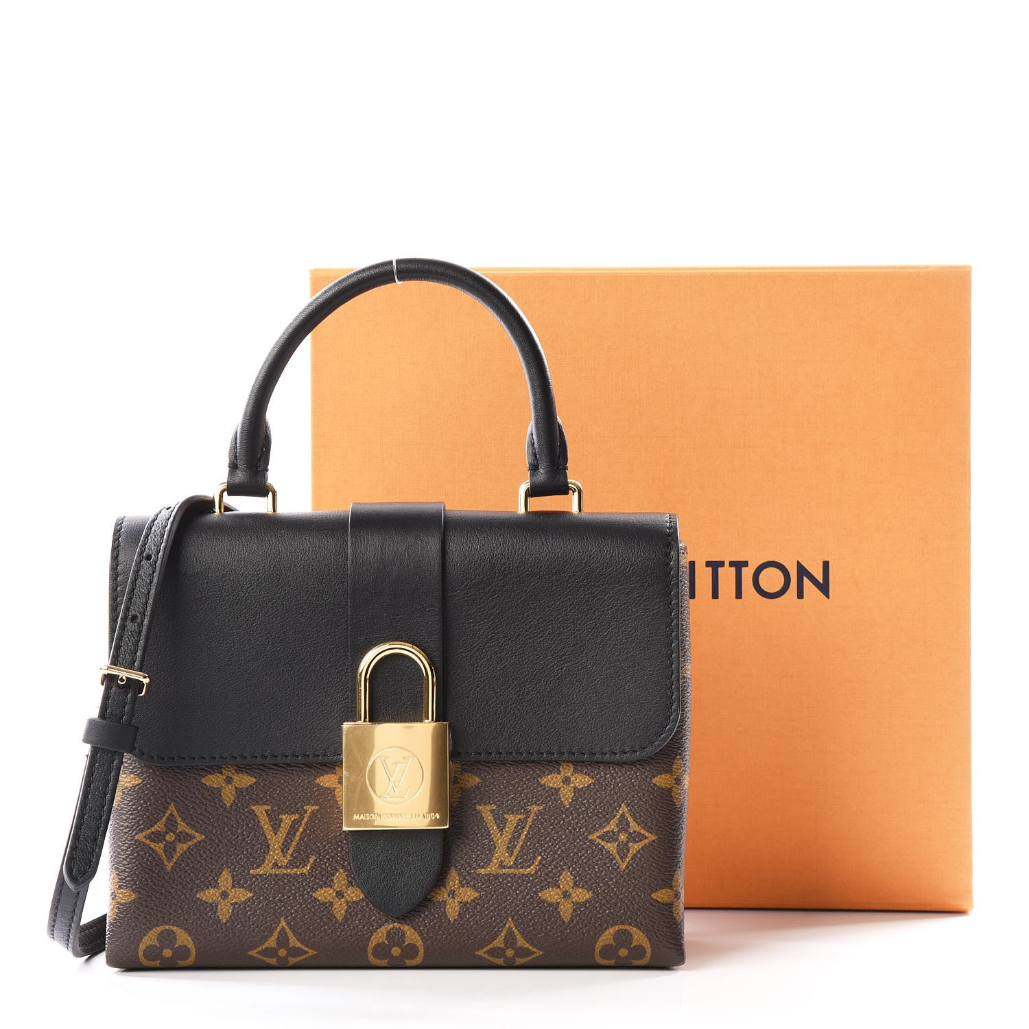 Louis Vuitton Monogram Locky BB Black 9 of 9