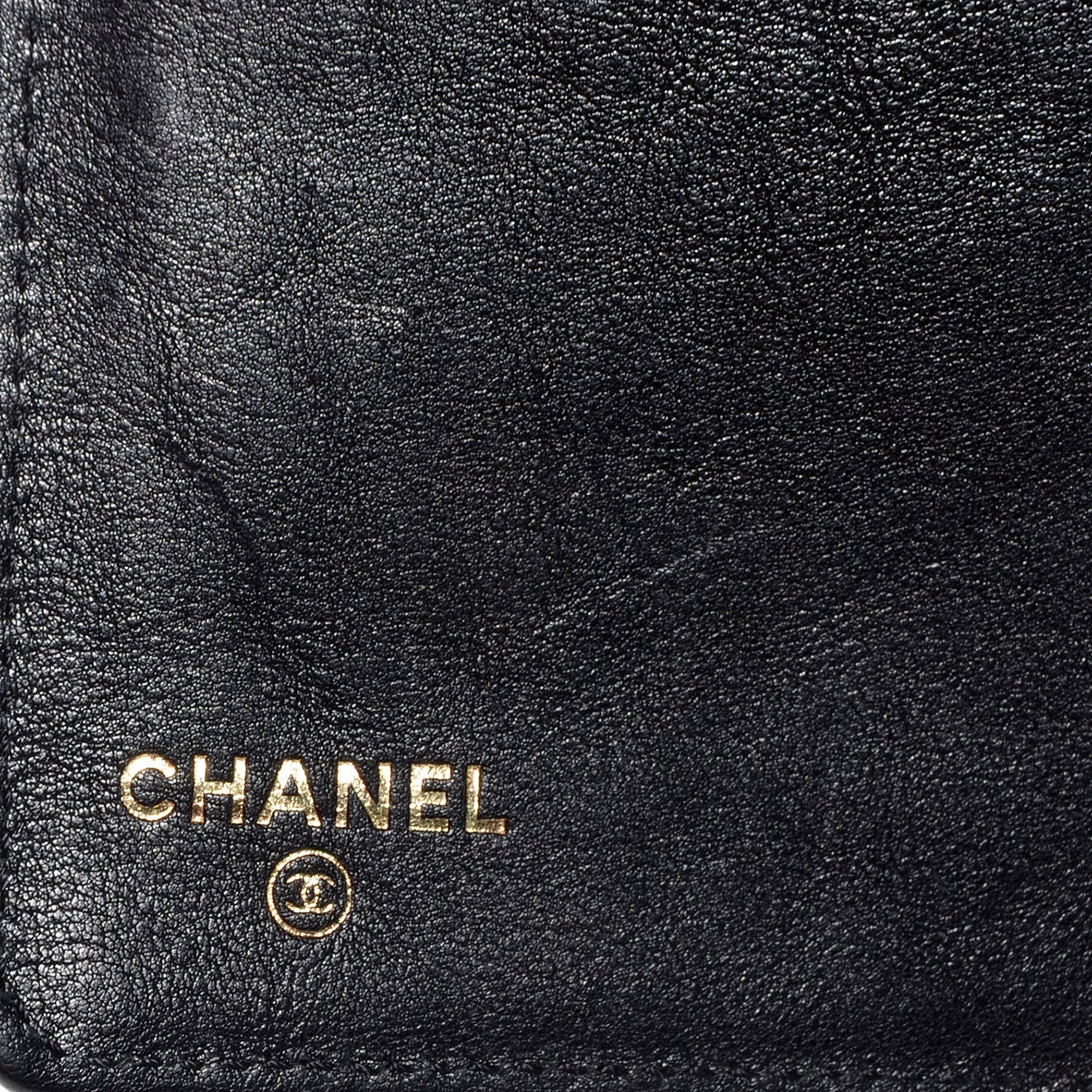 Leather Yen Wallet Black