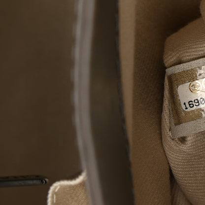 Chanel Aged Calfskin Medium Lady Pearly Flap Grey 7 of 10