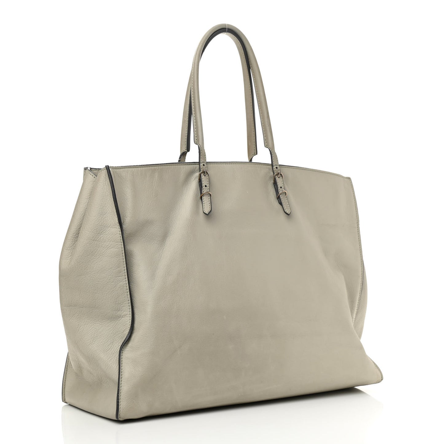 Veau Papier A4 Zip Around Tote Gray