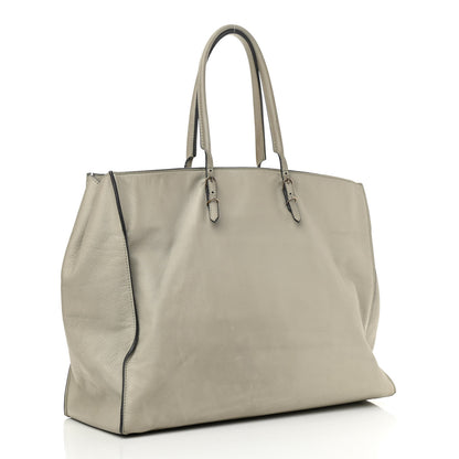 Balenciaga Veau Papier A4 Zip Around Tote Gray 3 of 19