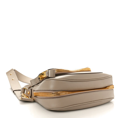 Tom Ford Calfskin Medium Jennifer Crossbody Silk Taupe 4 of 9
