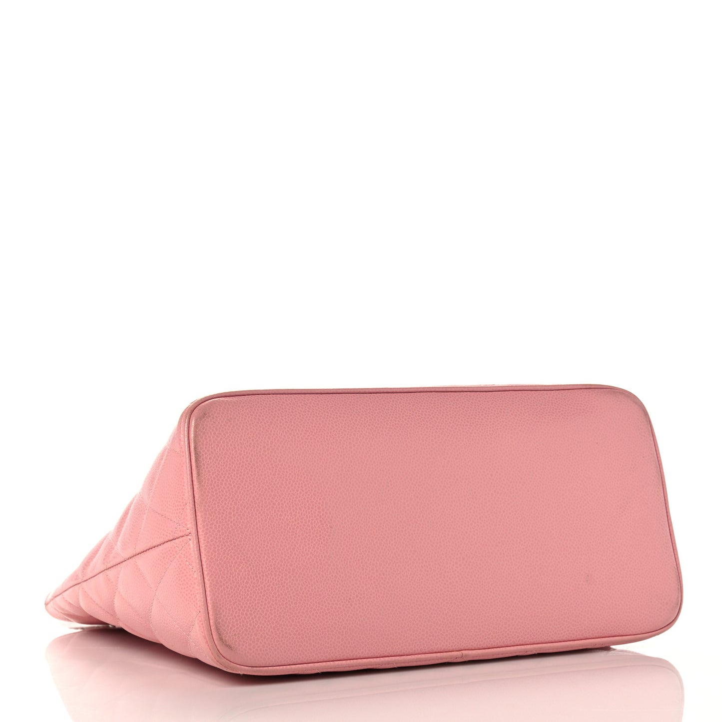 Caviar Medallion CC Tote Light Pink