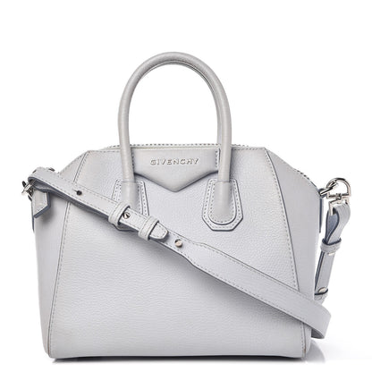 Givenchy Sugar Goatskin Mini Antigona Light Blue 1 of 20