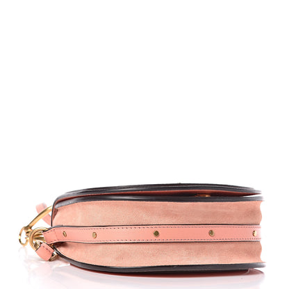Chloe Calfskin Suede Small Nile Bracelet Bag Ideal Blush 4 of 15