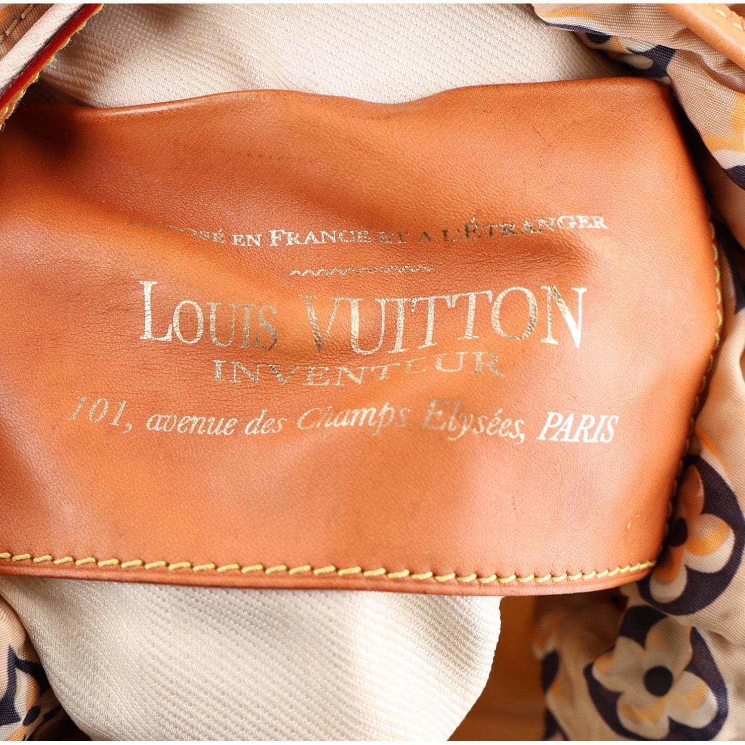 Louis Vuitton Canvas Monogram Cruise Bulles MM Natural 6 of 10