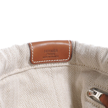 Hermes Canvas Barenia Fourbi 30 GM Pouch Naturel Fauve 9 of 9