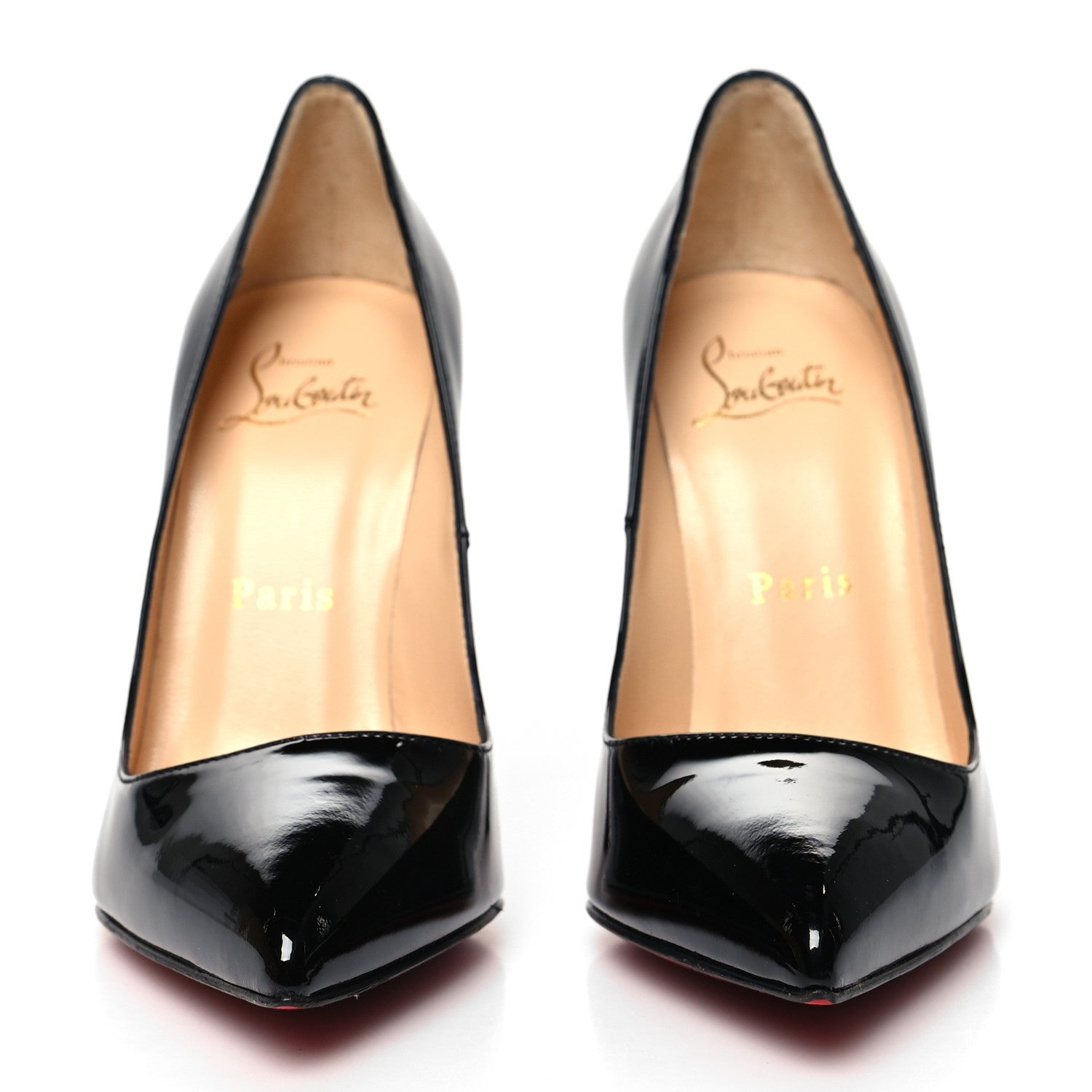 Christian Louboutin Patent Pigalle 120 Pumps 35.5 Black 2 of 8
