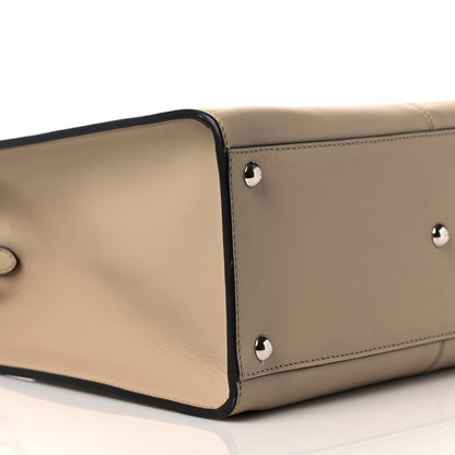 Fendi Vitello Seta Light Camoscio Medium Peekaboo X-Lite Amido Ciclamino 6 of 10