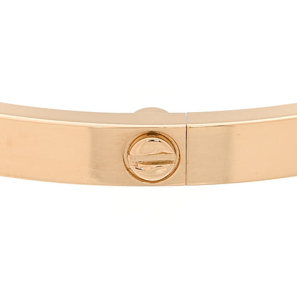 Cartier 18K Yellow Gold 6 Diamond Small LOVE Bracelet 16 6 of 7