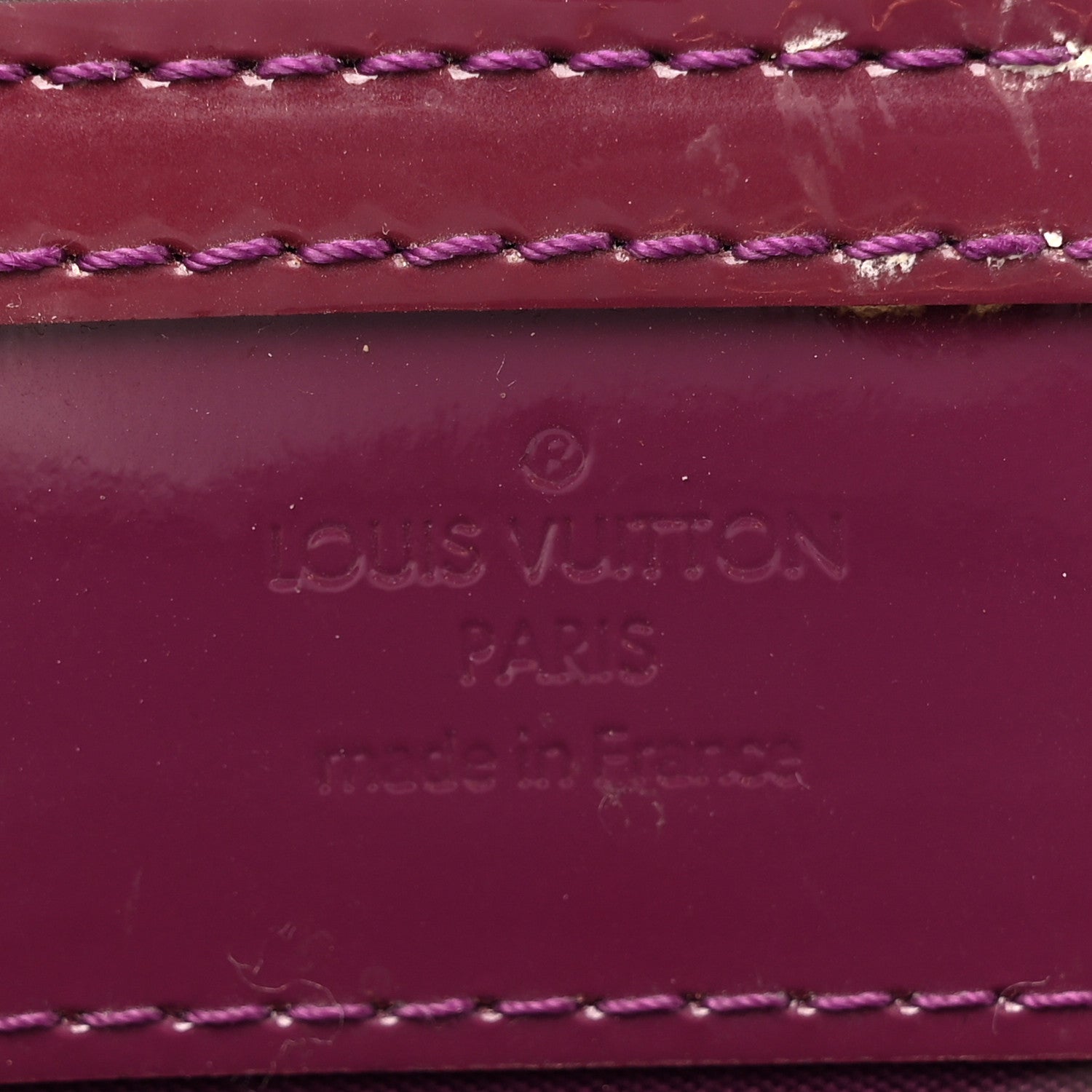 Louis Vuitton Vernis Virginia PM Amethyste 8 of 16