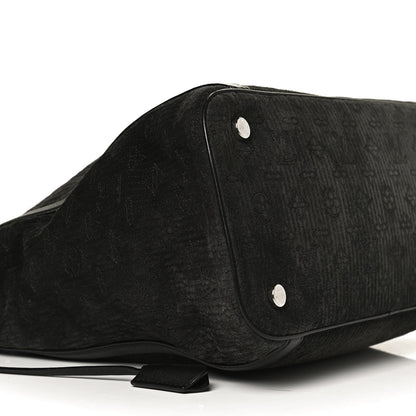 Louis Vuitton Monogram Suede Antheia IXIA MM Black 5 of 10