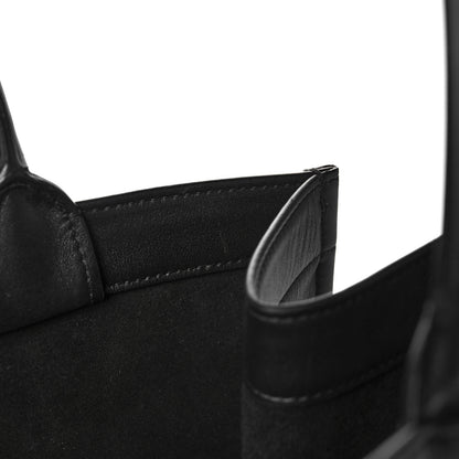 Christian Dior Calfskin Embossed Medium Book Tote Black 13 of 13