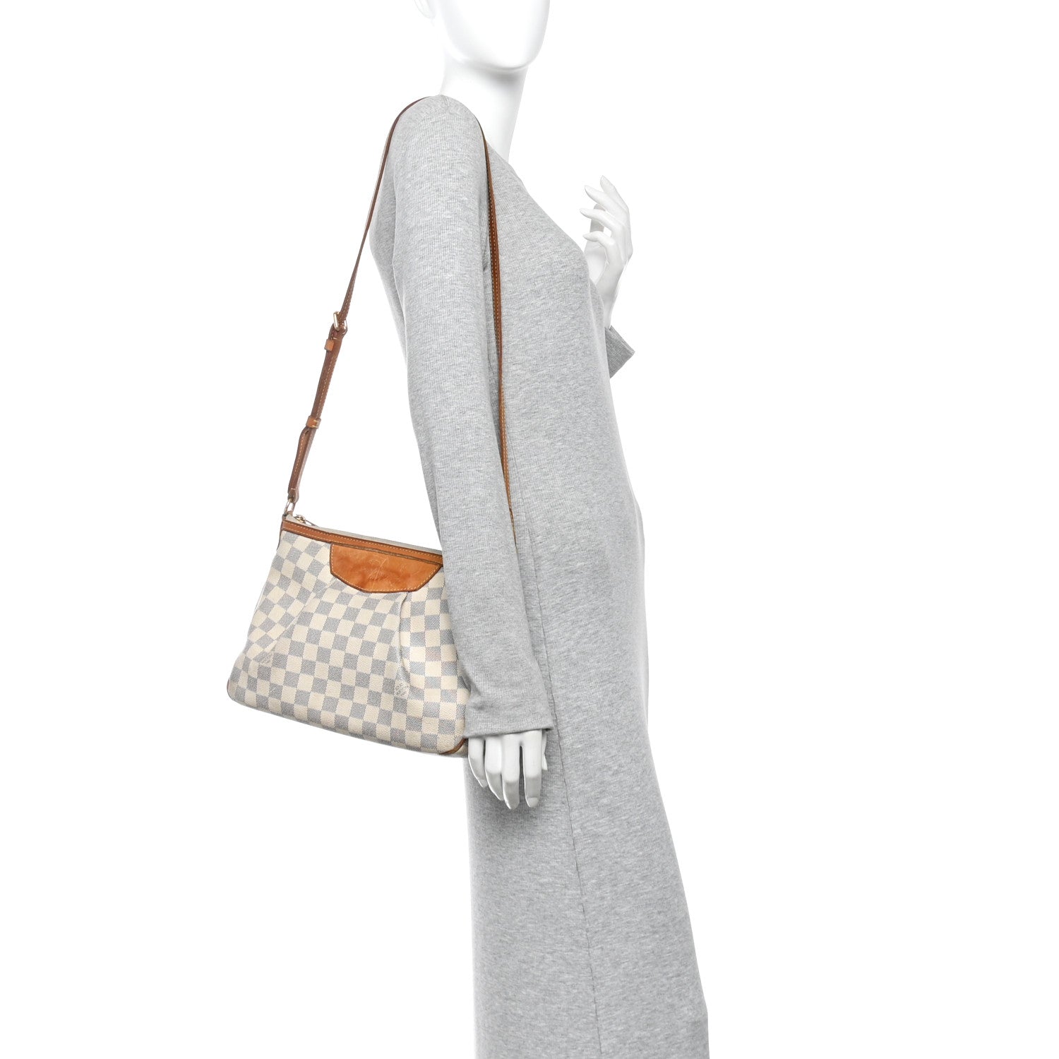 Louis Vuitton Damier Azur Siracusa PM 2 of 10